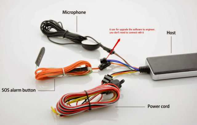 Wiring Kabel GPS Tracker