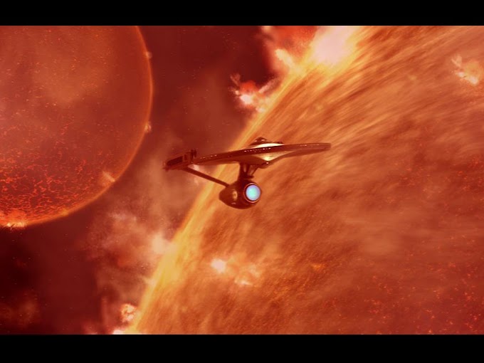 Star Trek Enterprise The Big Collision Wallpaper
