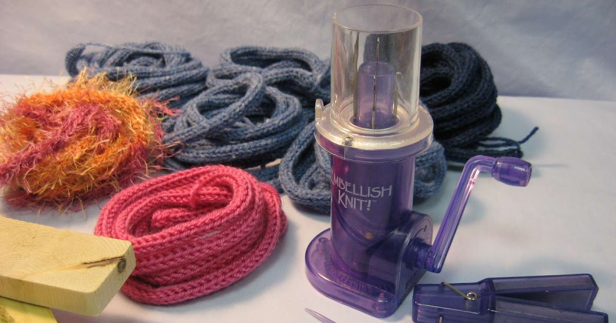 Hooked on Needles Fun CordKnitting Gadget Embellish Knit