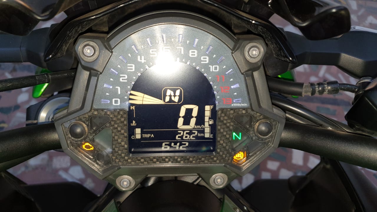 andarupratomo Z900 Engine Check On O2 Sensor