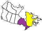 Canadian Provinces Visited by Motorcycle