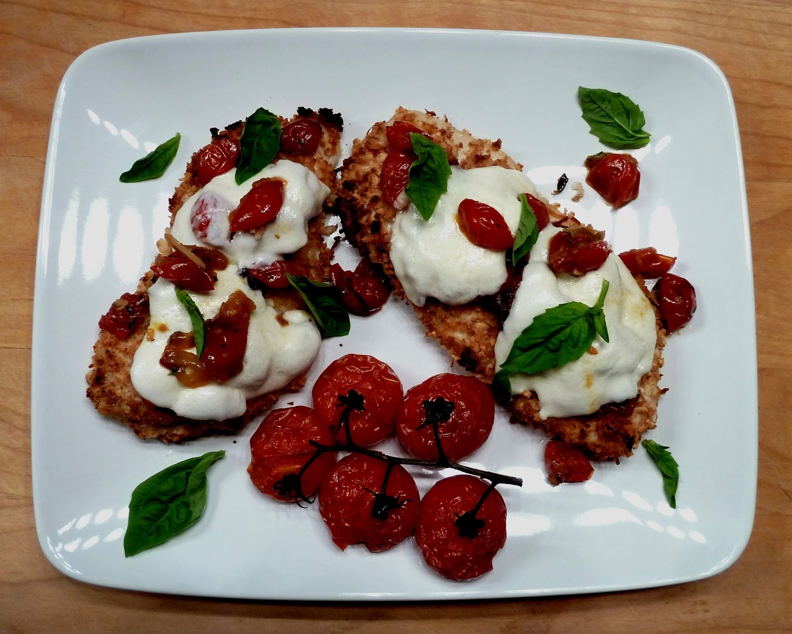Cracked Pepper: Chicken Parmesan with Oven-Roasted Tomato Sauce