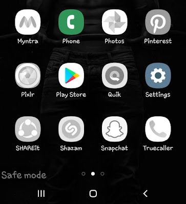 App icons greyed out