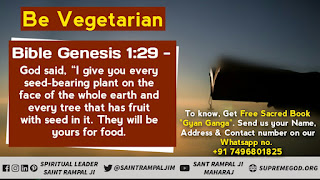 Bible Be Vegetarian