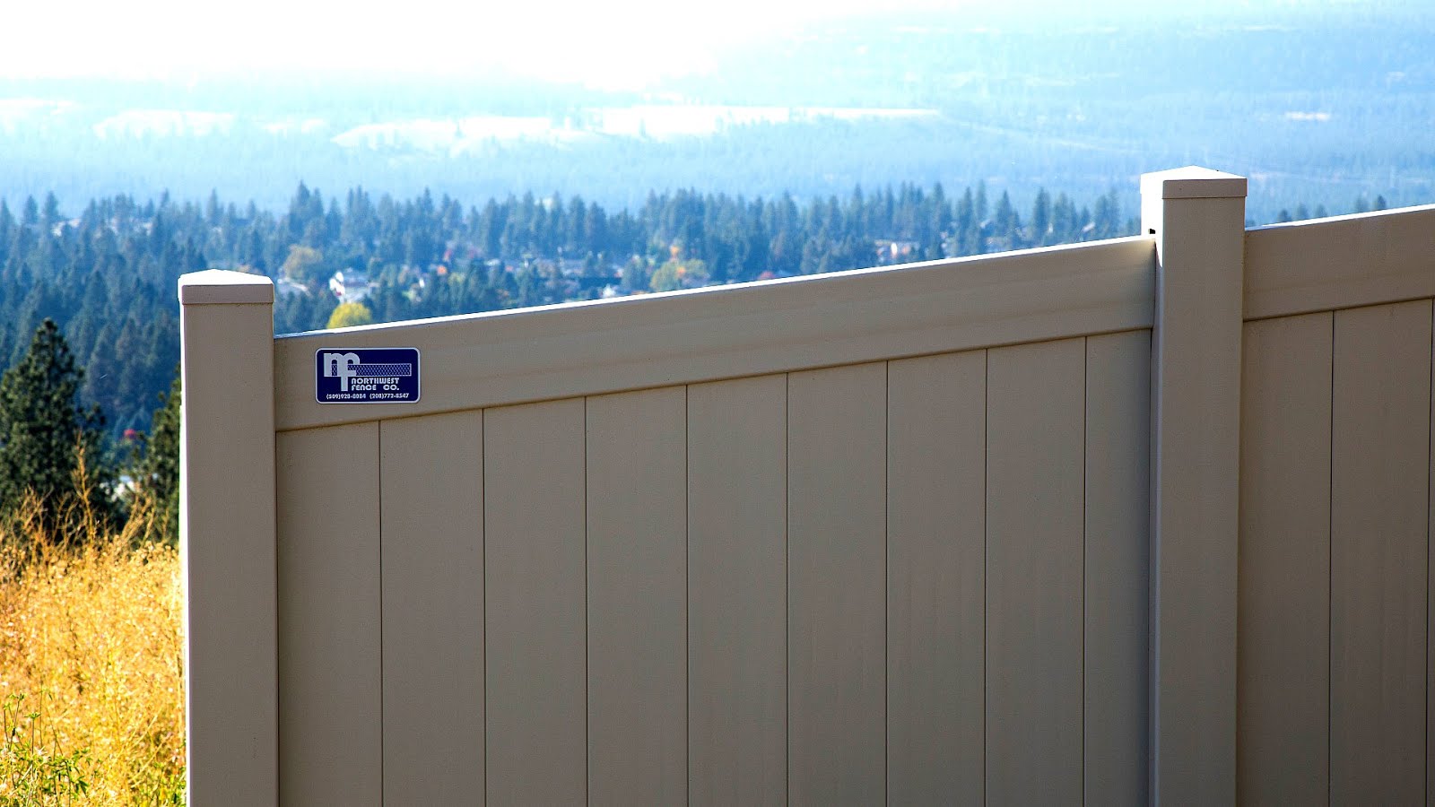 Siding Tan Vinyl Fence Fence Choices