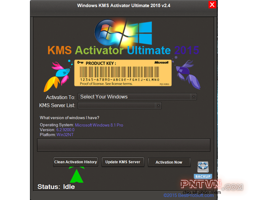 Windows KMS Activator Ultimate 2015 2.4 + Portable - Giúp bạn active windows