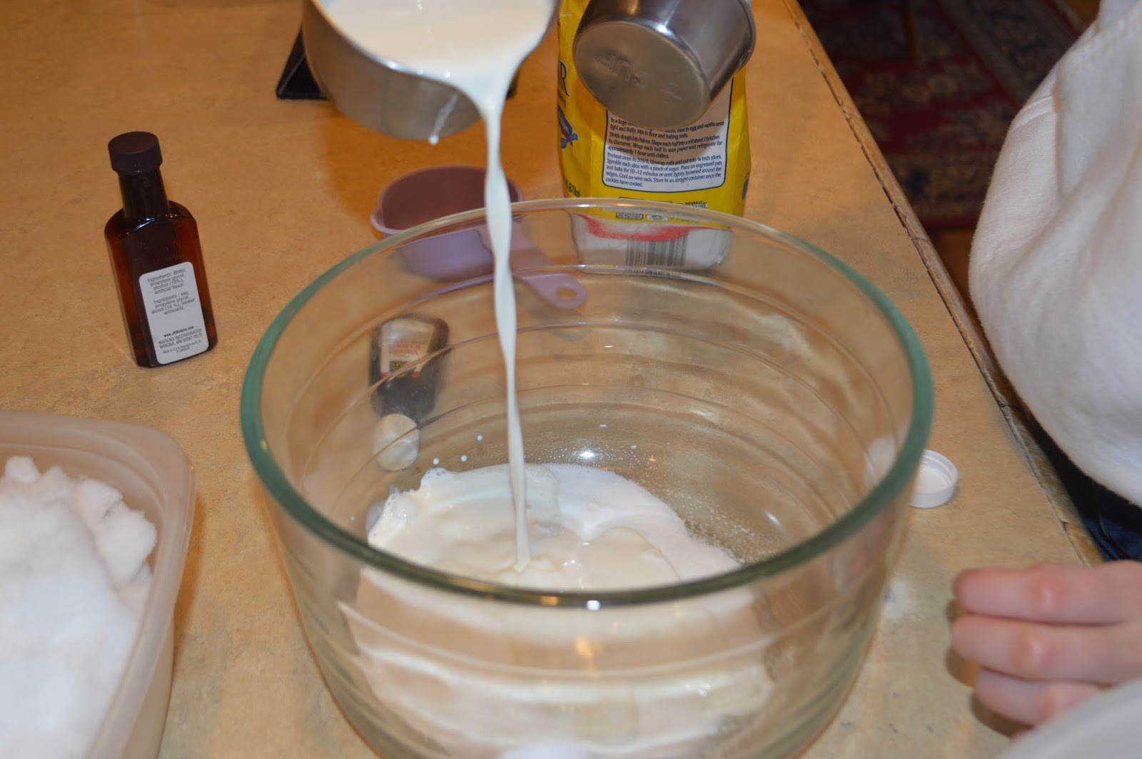 The Wright Family Farm Snow Cream Recipe!!!