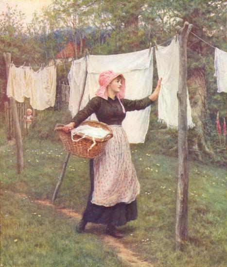 Clothes Washing Old Fashioned 13