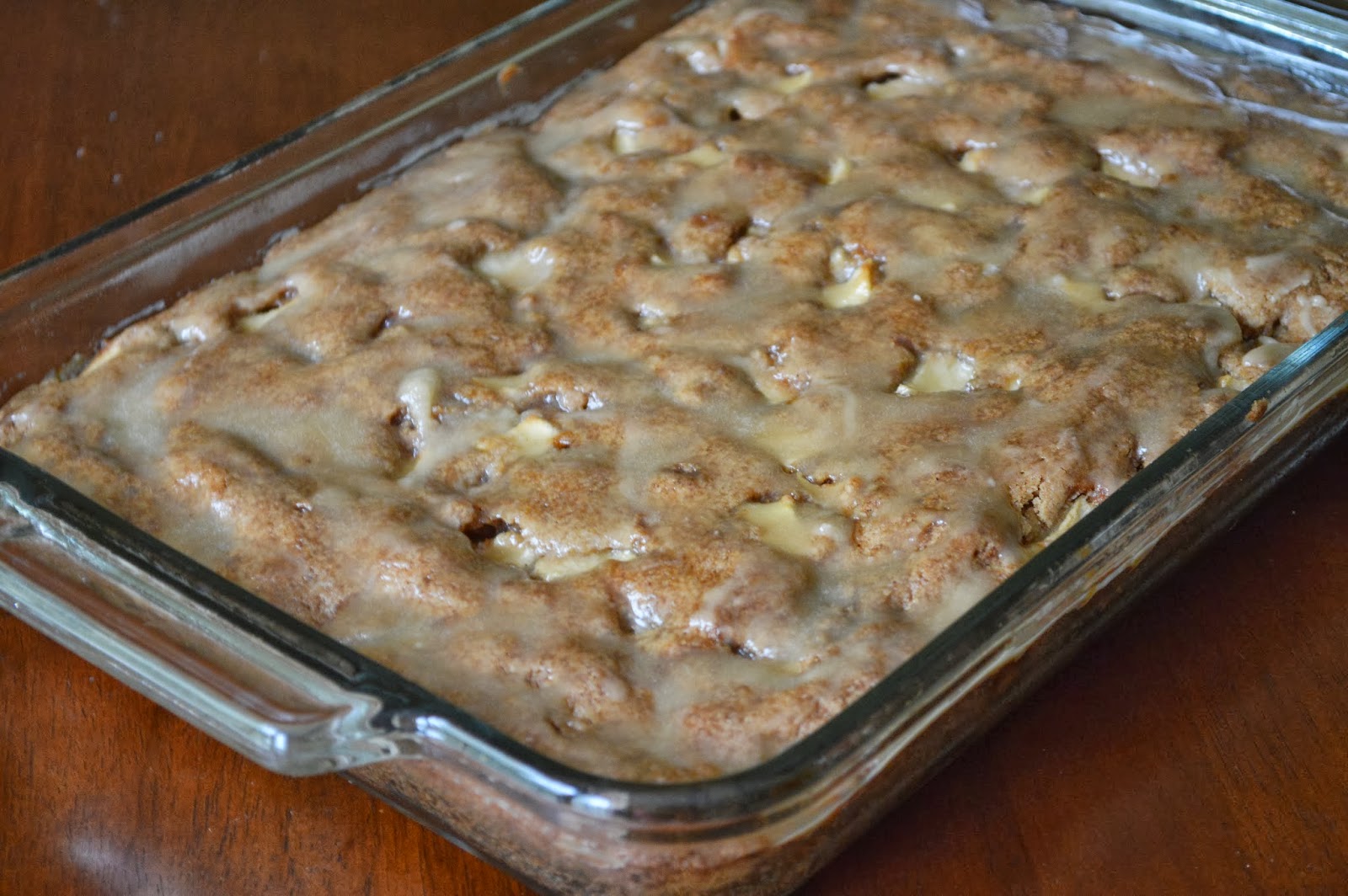 One Day At A Time From My Kitchen To Yours Fresh Apple Cake with a