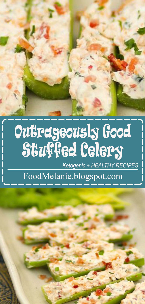 Outrageously Good Stuffed Celery - Food Channel
