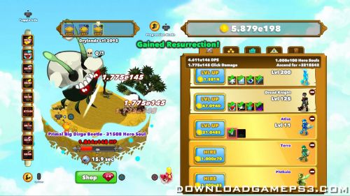 Clicker Heroes   Download game PS3 PS4 PS2 RPCS3 PC free - 49