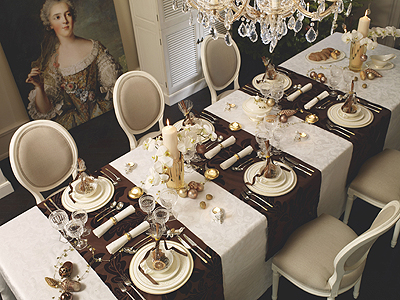 Craciun pune tarile Designing A Christmas Table