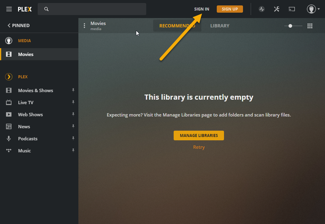 plex media server docker settings plex media server docker settings