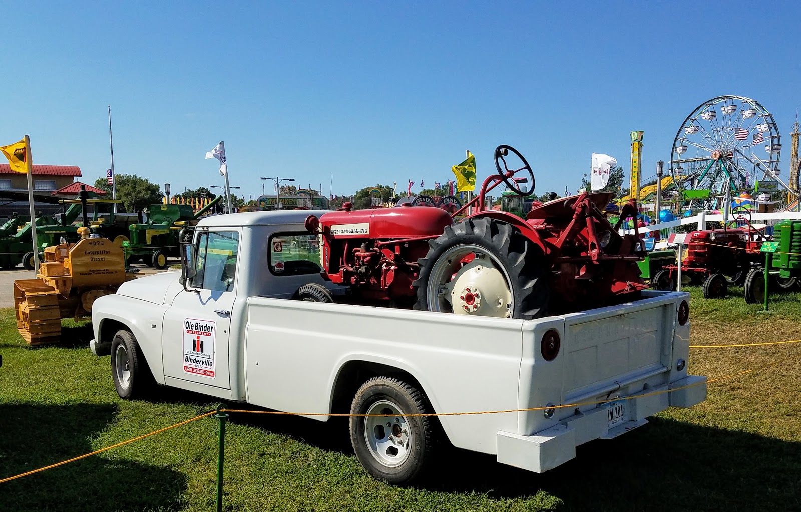 History and Culture by Bicycle Spencer, Iowa 2018 Clay County Fair
