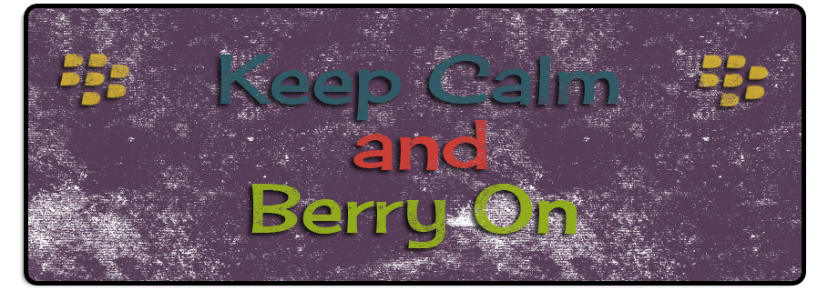 Keep Calm and Berry On