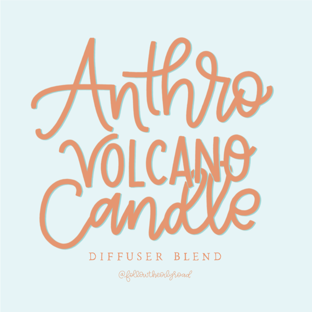 ANTHRO VOLCANO CANDLE DIFFUSER BLEND homemakingish