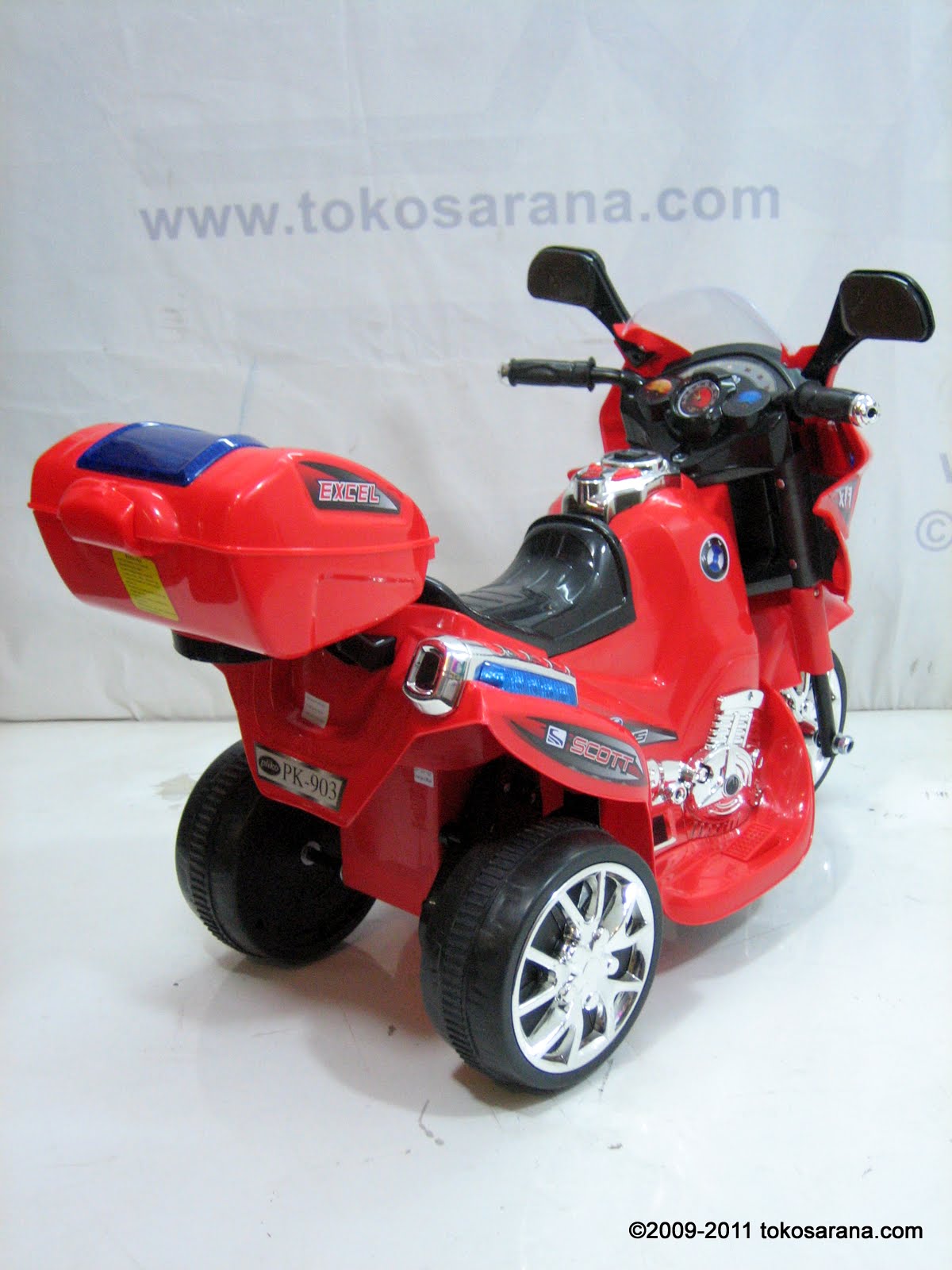 Tokosarana™  Mahasarana Sukses™: Motor Mainan Aki Pliko 