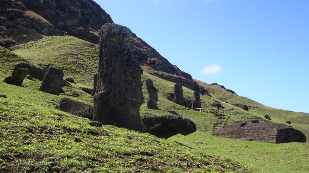 VAI NA MINHA: RAPA NUI - Vulcão Rano Raraku