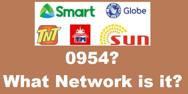 What Network is 0954?