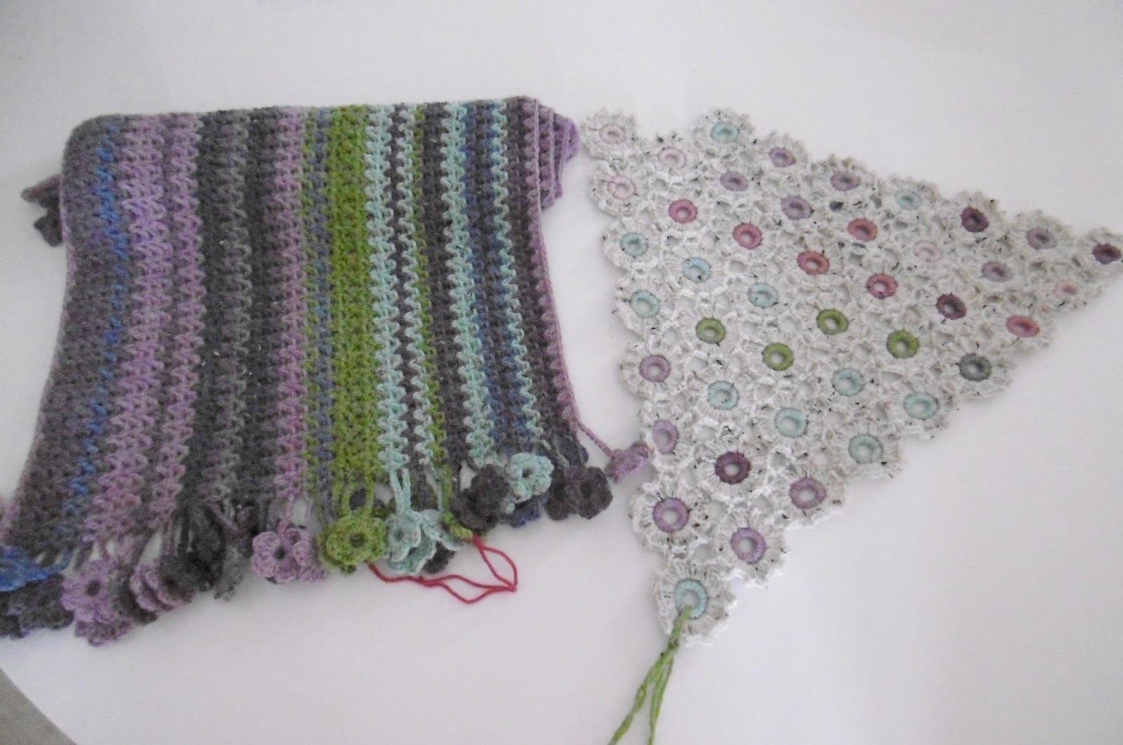 Susan Pinner CROCHET Temperature blankets in the 15 minute rule Challenge
