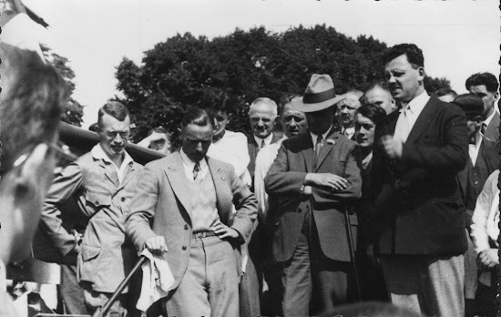 Erster Segelflug in Bensheim 1932, Nachlass Joseph Stoll