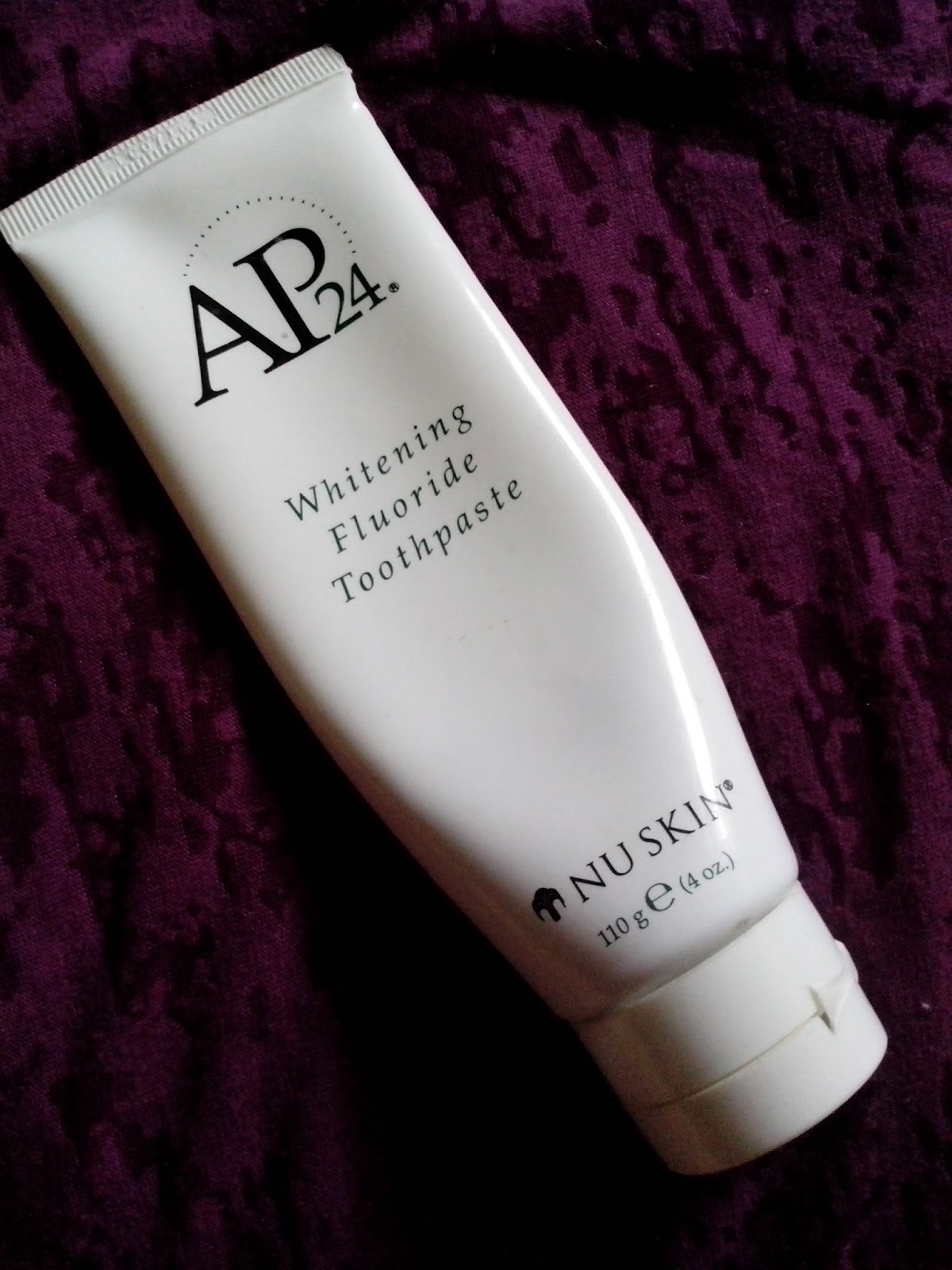 Cienanigans: What I Say: NU Skin AP24 Whitening Fluoride Toothpaste