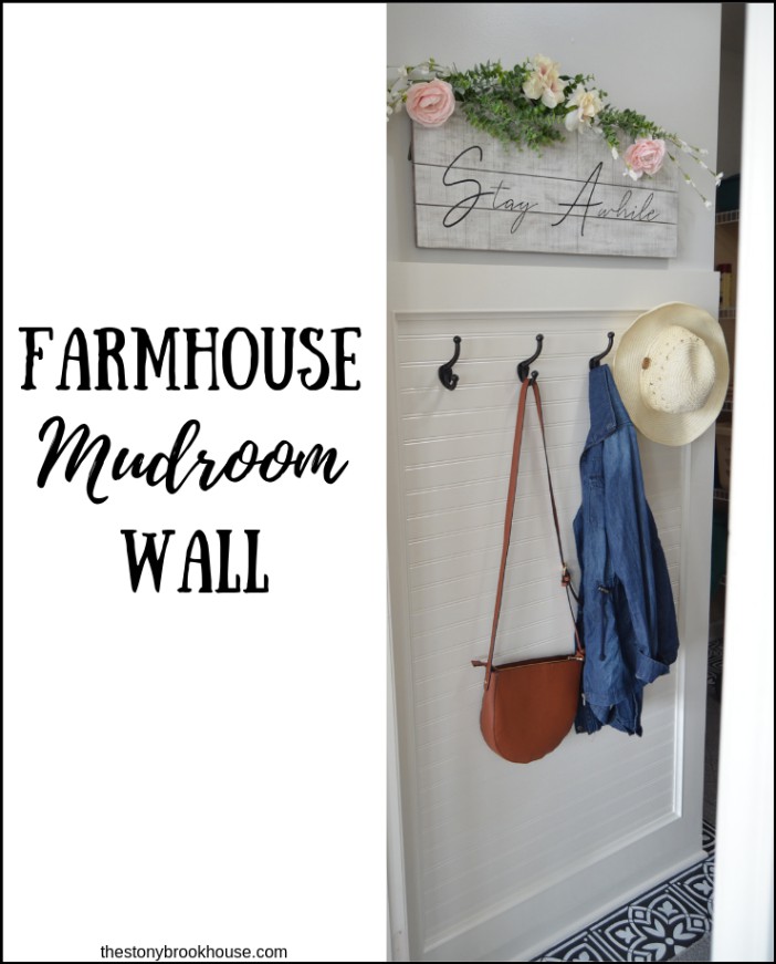 Farmhouse Mudroom Wall