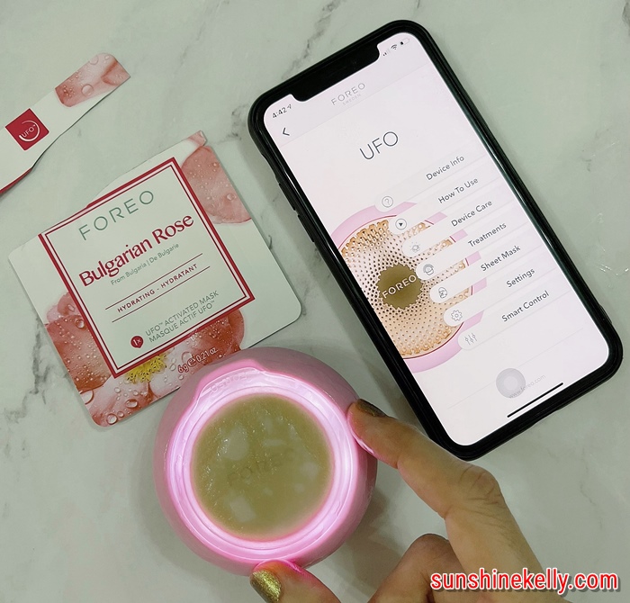 Sunshine Kelly | Beauty . Fashion . Lifestyle . Travel . Fitness: Review:  FOREO UFO Farm to Face Collection Masks