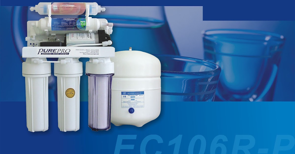 PurePro® EC106RP Reverse Osmosis Water Filter System