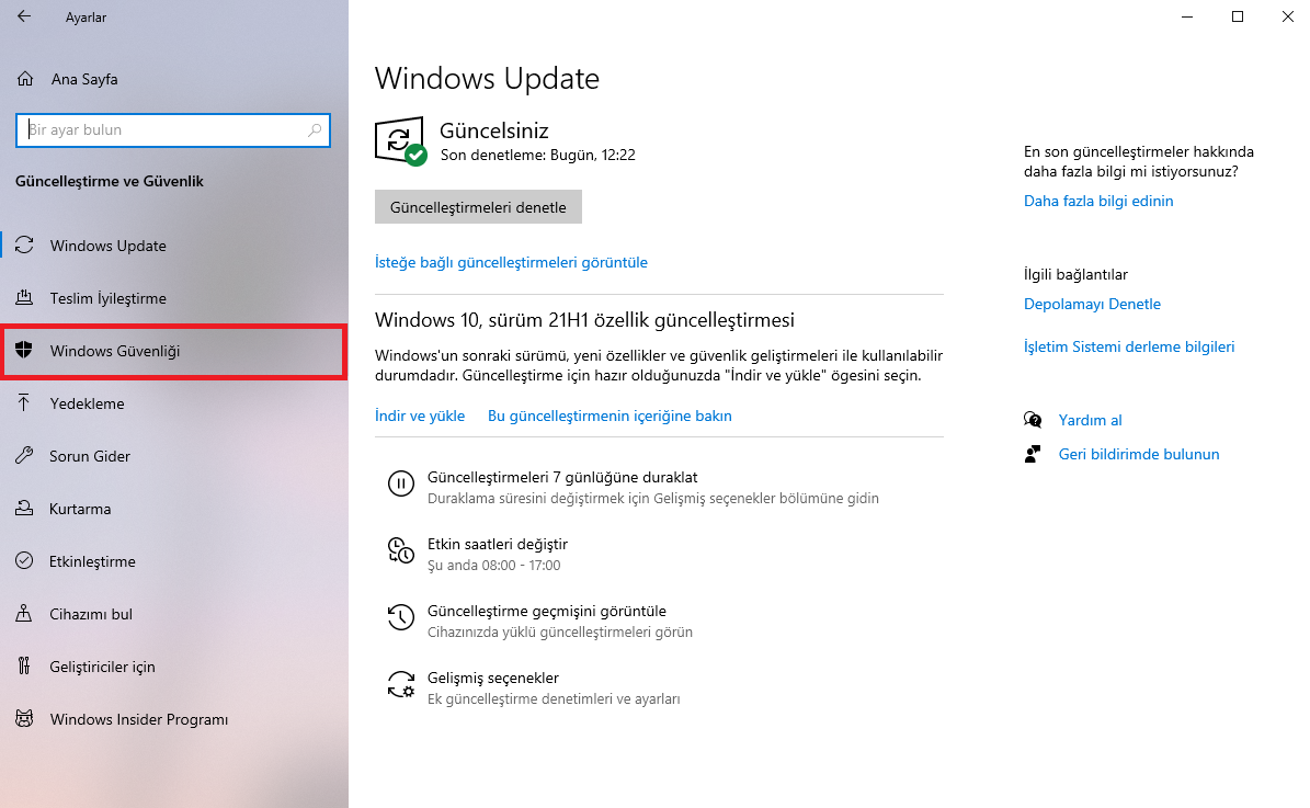 güvenlik duvarı nasıl kapatılır?