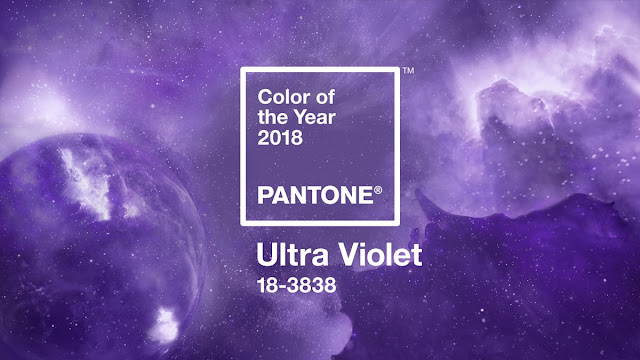 Ultra violet, color Pantone para el 2018