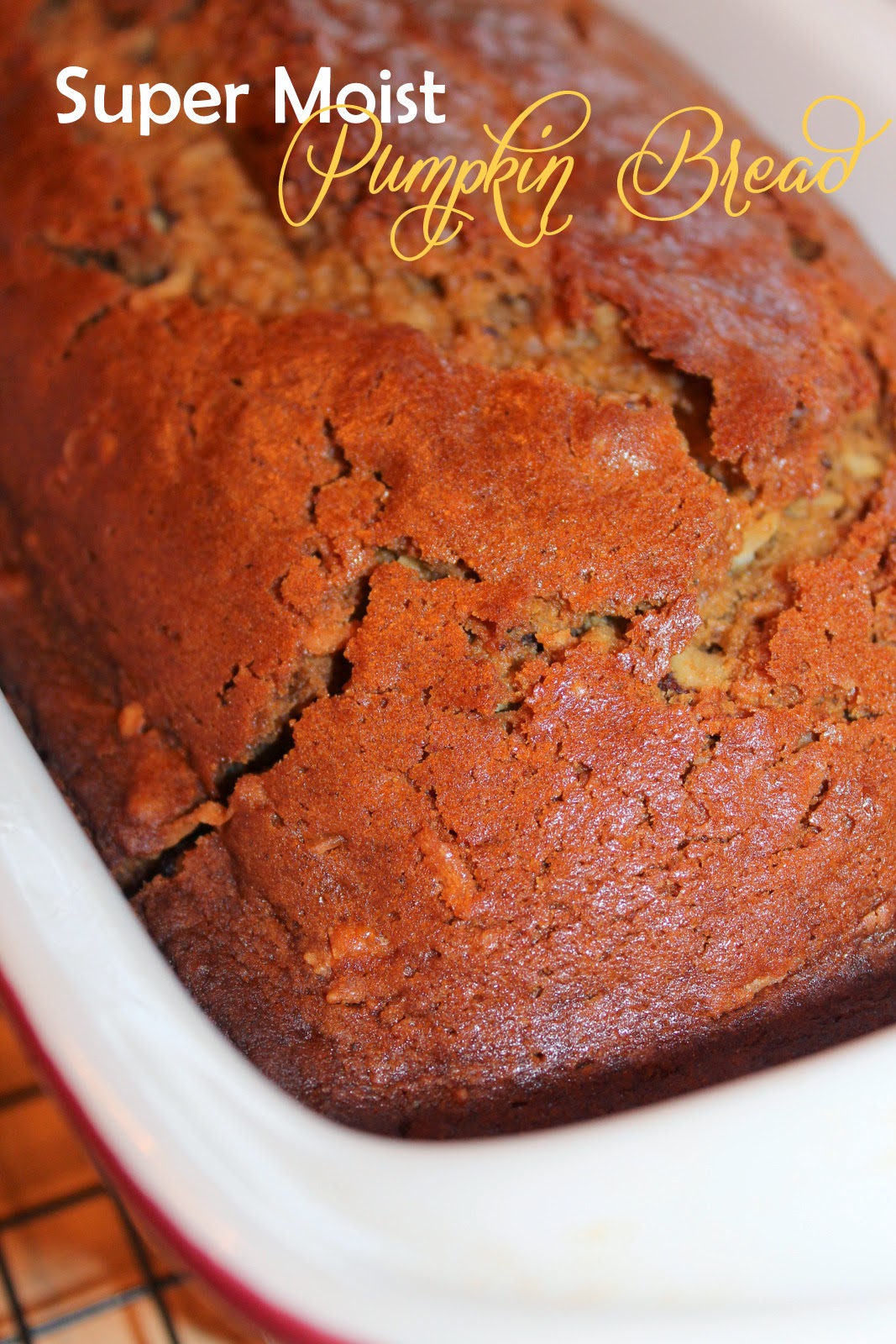The Harris Sisters: Super Moist Pumpkin Bread