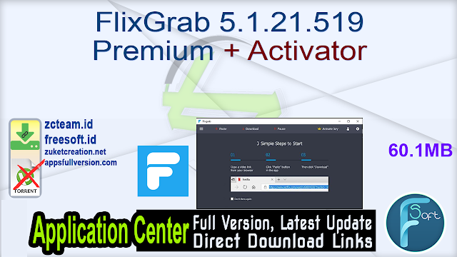 FlixGrab 5.1.21.519 Premium + Activator_ ZcTeam.id