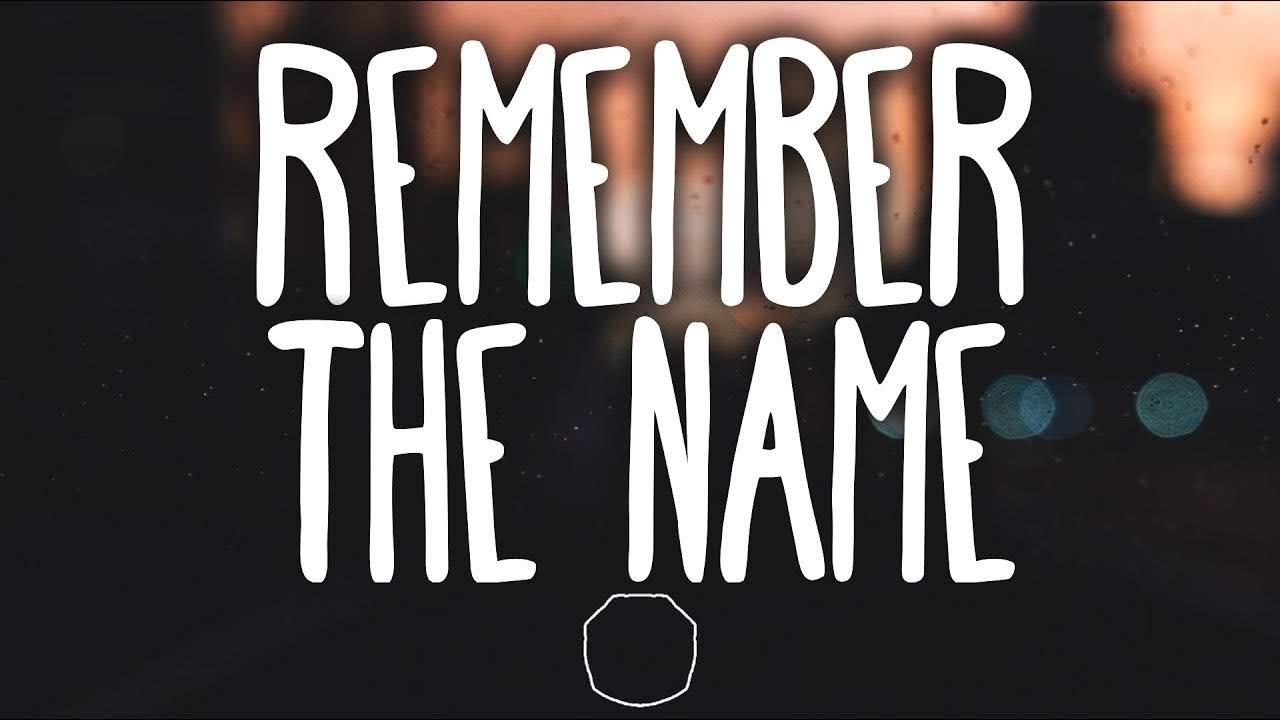 Remember the Name By Ed Sheeran Guitar Chords and Strumming Pattern