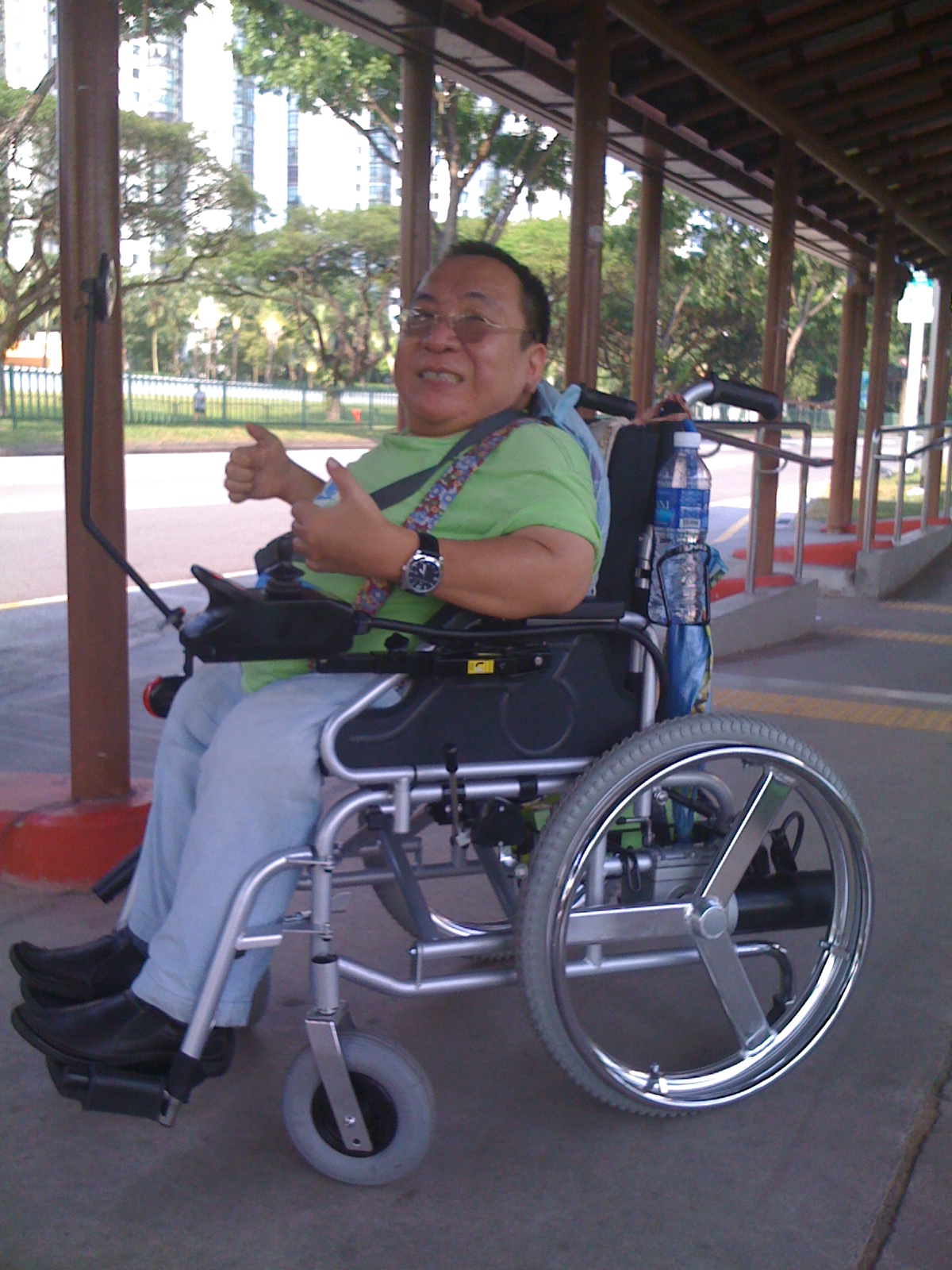 Singapore Wheelchair Traveller New wheelchair