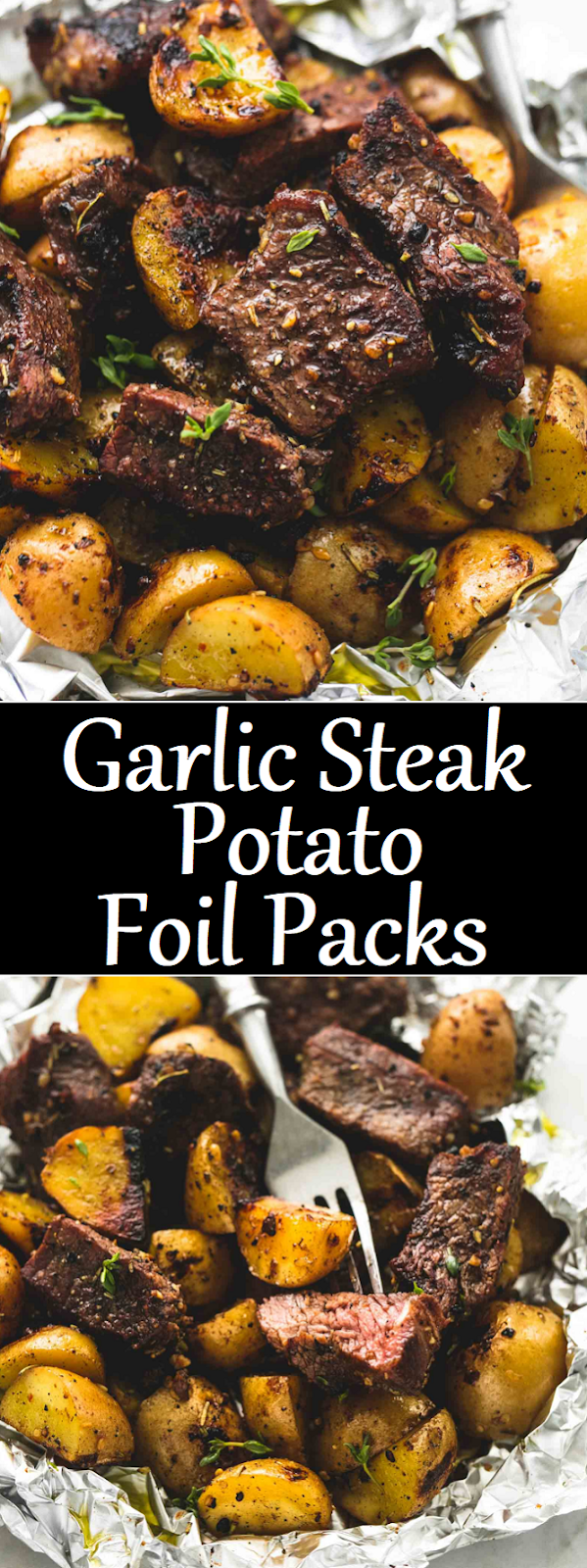 Garlic Steak And Potato Foil Packs Gaya Recipes