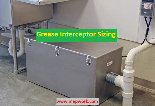 Grease Interceptor Sizing Excel Sheet - Grease Trap