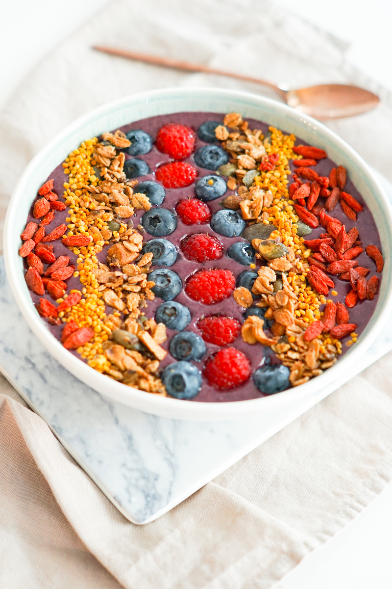 Rezept Vanille Granola und Acai Bowl The Nina Edition