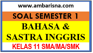 [Paket B] Soal PAS BAHASA INGGRIS LINTAS MINAT Kelas 11 Semester Ganjil SMA/MA/SMK