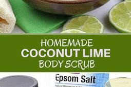 Homemade Coconut Lime Body Scrub
