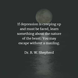 depression quotes deep sayings enlighten creeping escape faced must