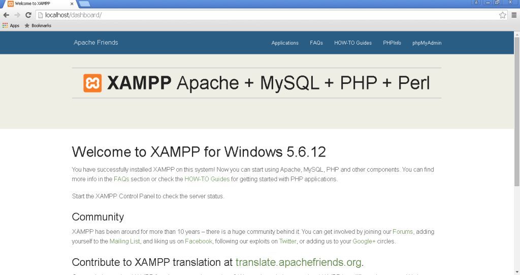 xampp for windows 7.0.9 redirect back to dashboard xampp for windows 7.0.9 redirect back to dashboard
