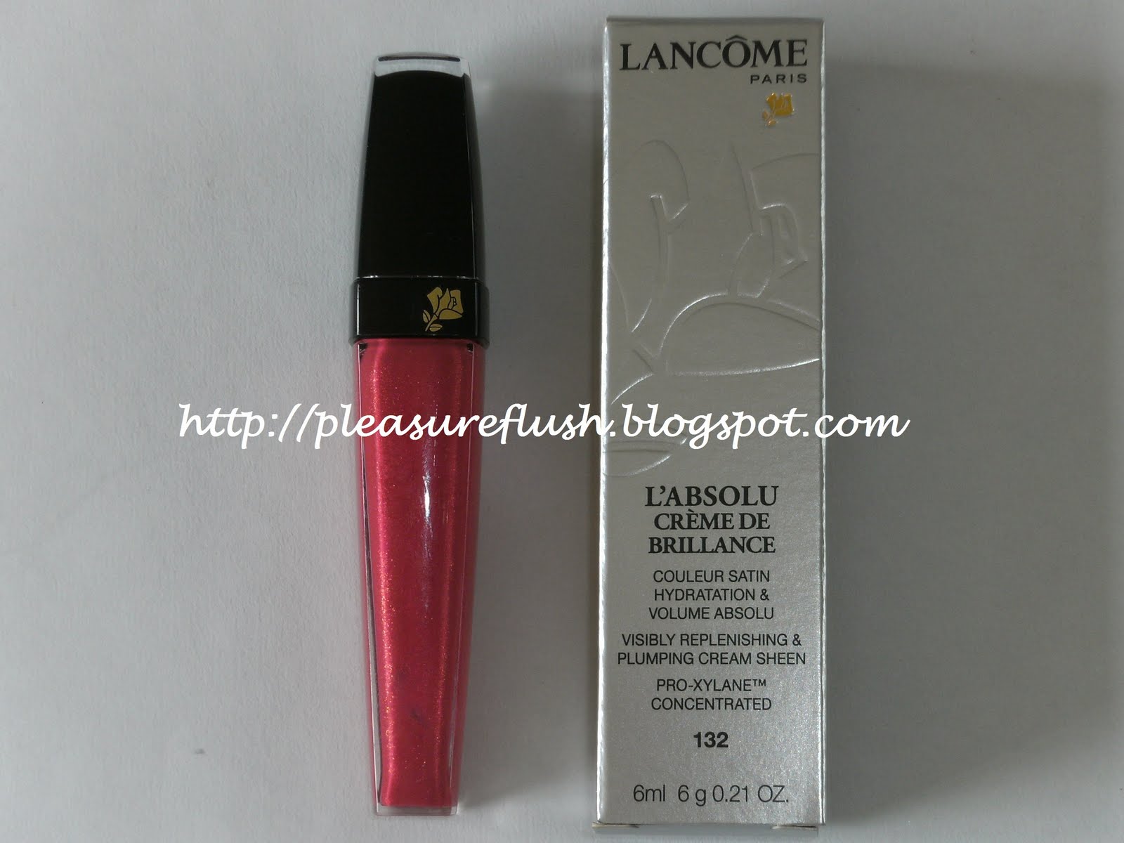 pleasureflush lancome l absolu creme de brillance lipgloss review