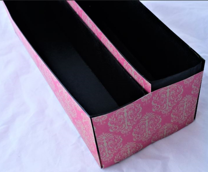 Handmade Desktop Storage Caddy with LeaAnne Couture Creations