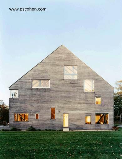 Arquitectura de Casas: Casa granero contemporánea en Estados Unidos.
