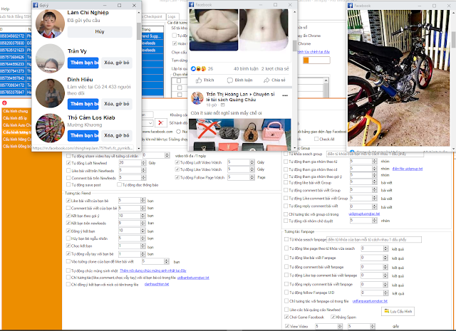 Phần mềm, ứng dụng: Phần mềm nuôi nick Facebook seeding hiệu quả cao Tuong%2Btac%2Bninja%2Bcare