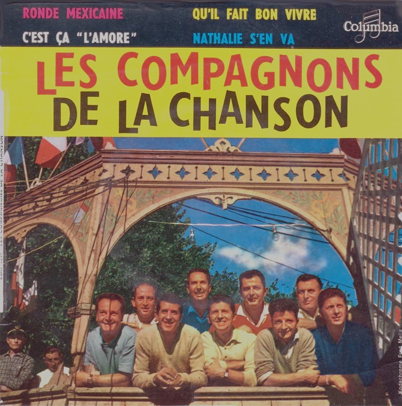 Jean Louis Joubert Compagnon De La Chanson Les EPs français: COMPAGNONS de la CHANSON - 1959 - FR-COLUMBIA 1234