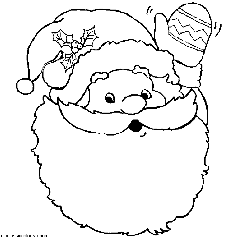papa noel coloring pages - photo #30