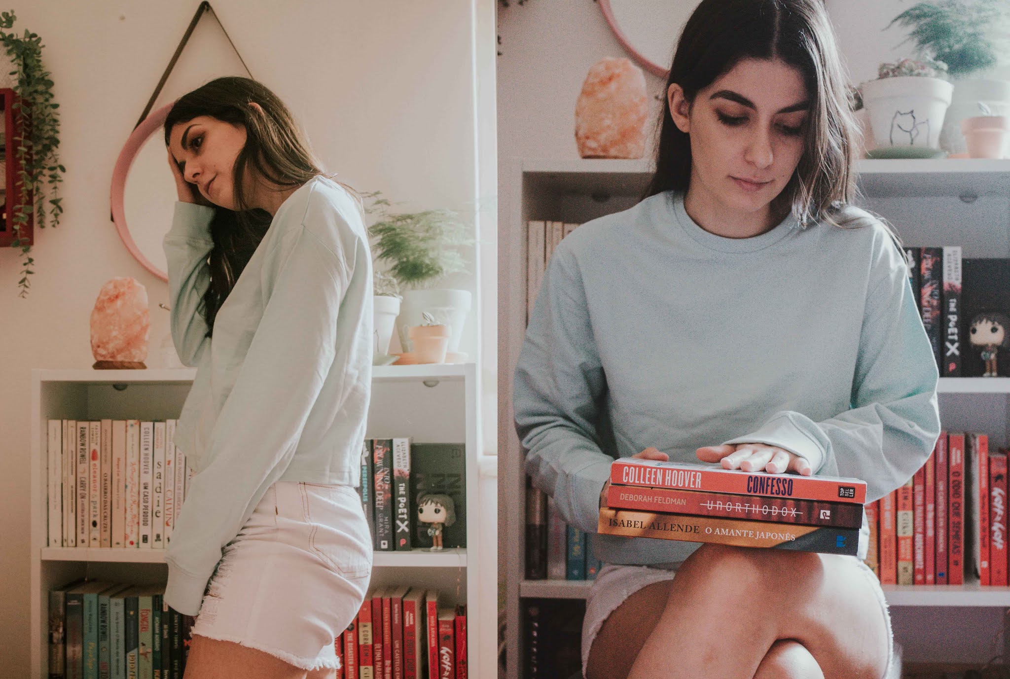 Nas últimas semanas deixei os ebooks um pouco de lado (só estou neste mundo dos e-readers desde Dezembro, mas adoro!) e "ataquei" alguns livrinhos físicos que já estavam na minha lista tbr há bastante tempo (com exceção do Confesso, que foi uma compra recente). Fiquem com três sugestões de leituras e umas fotos das peças mais recentes que recebi da Femme Luxe.*