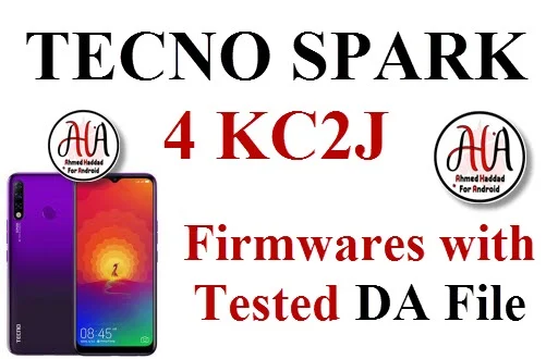 فلاشة  روم  TECNO SPARK 4 KC2J بعدة روابط مع ملف DA